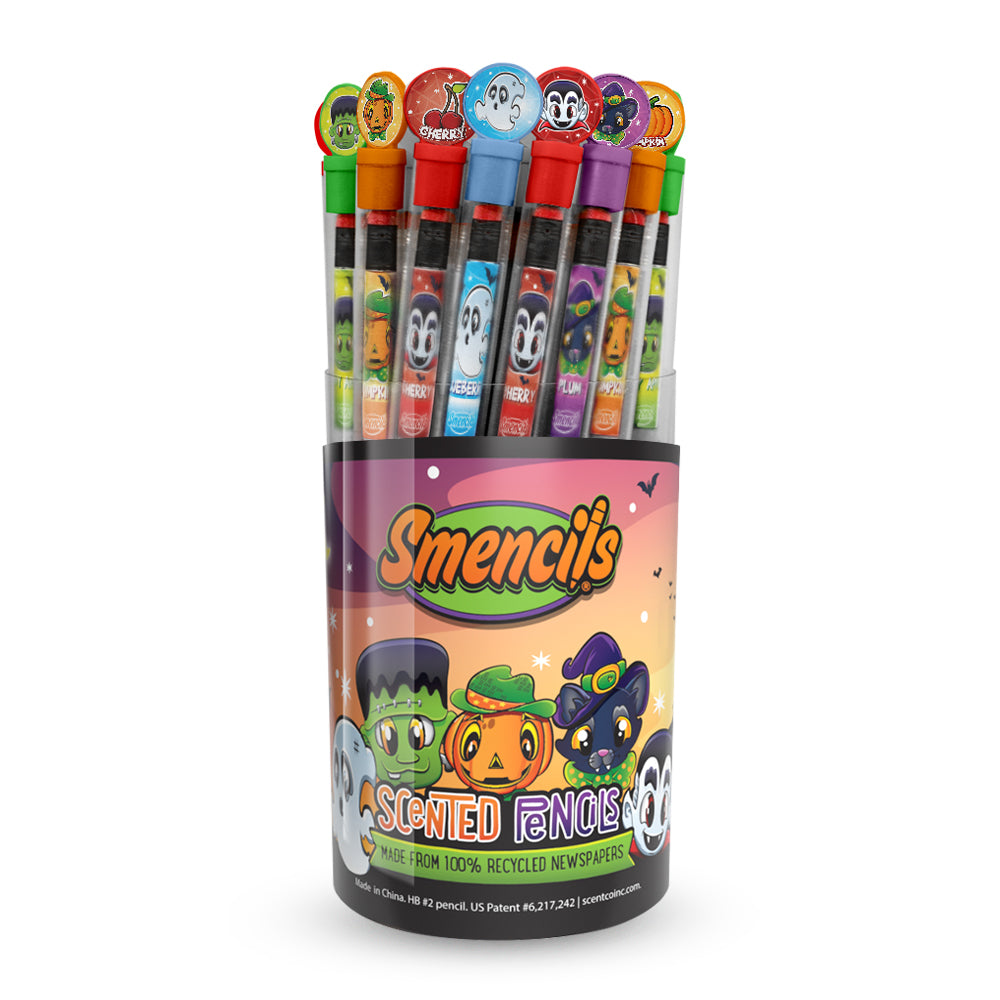 Halloween Smencils - HB #2 Scented Pencils 5 Count Gifts for Kids