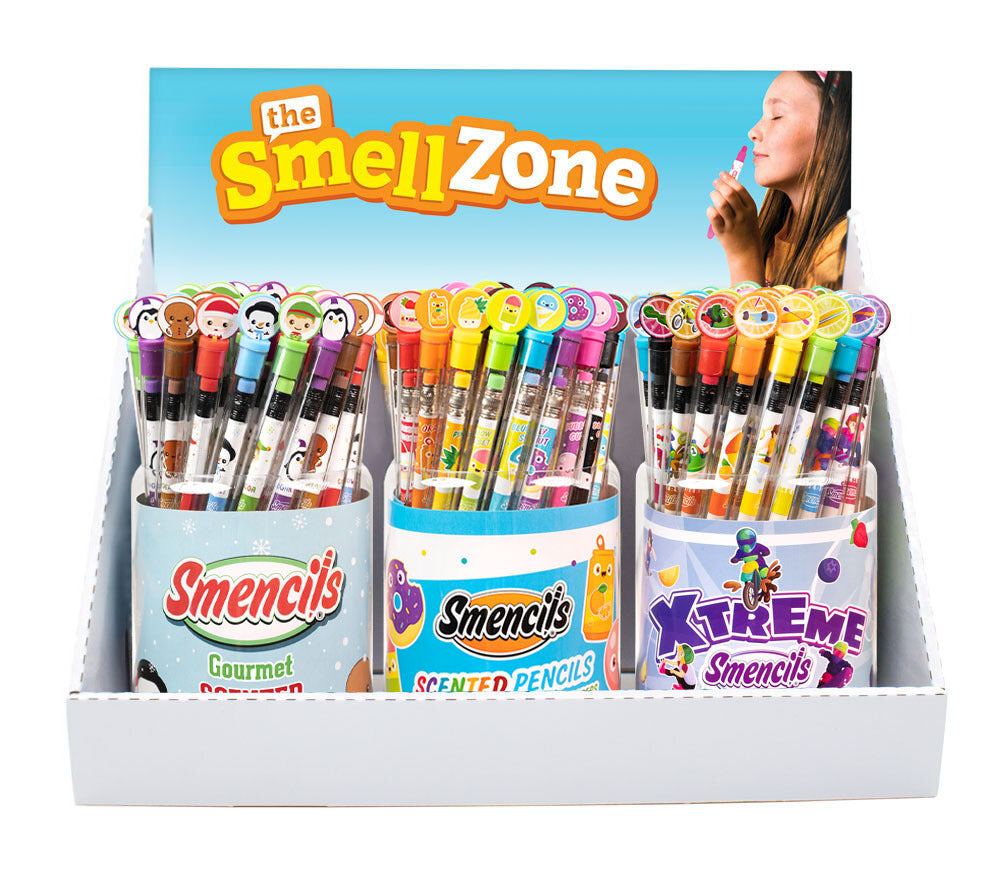 Holiday Smencils Cylinder of 50 - Scentco Inc